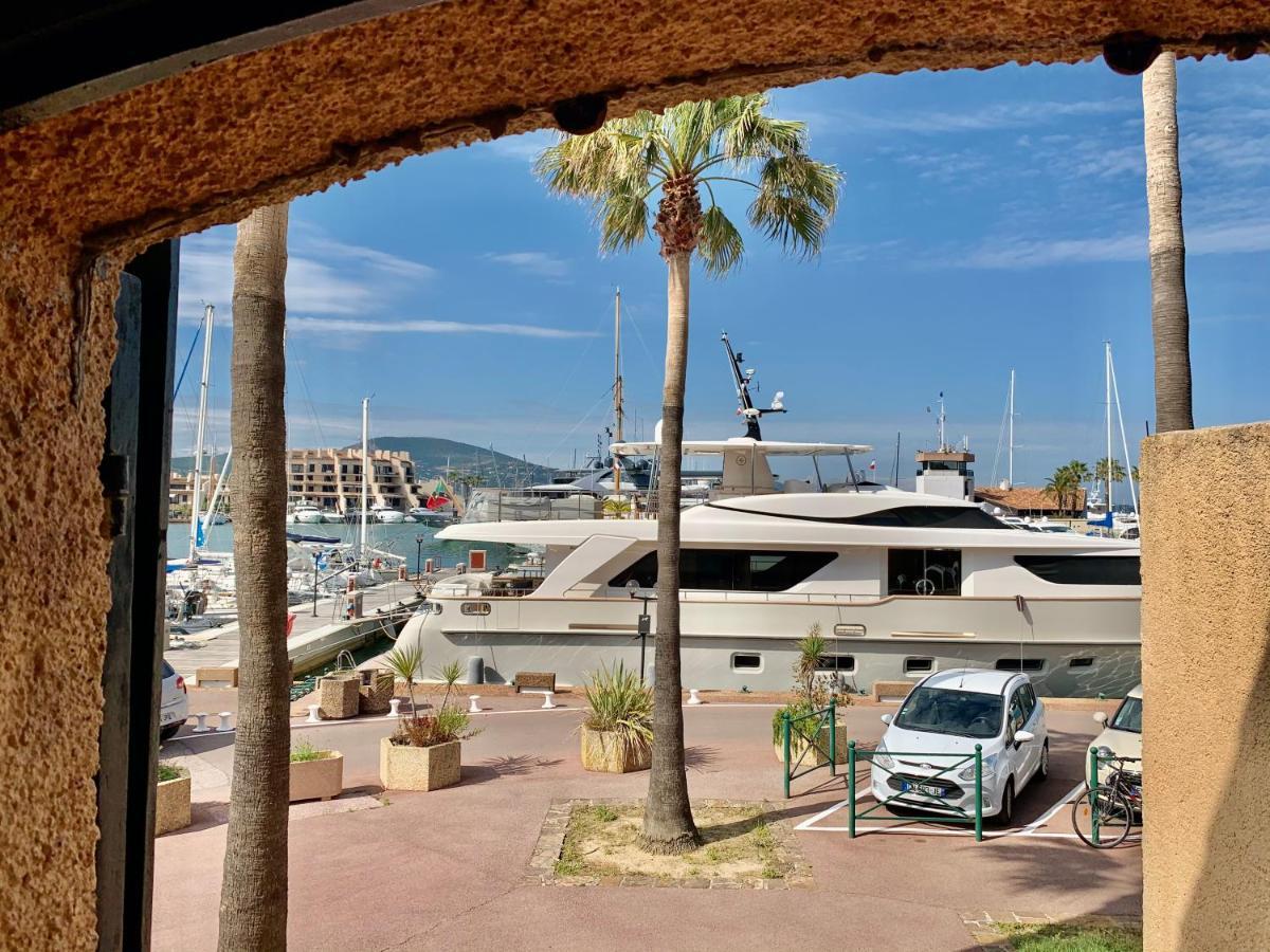 Ferienwohnung Yachts view, 100m Beach Saint-Tropez, Fiber Wifi High speed Cogolin Exterior foto