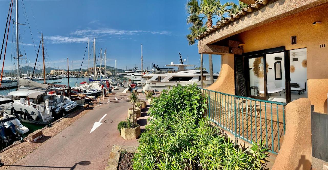 Ferienwohnung Yachts view, 100m Beach Saint-Tropez, Fiber Wifi High speed Cogolin Exterior foto