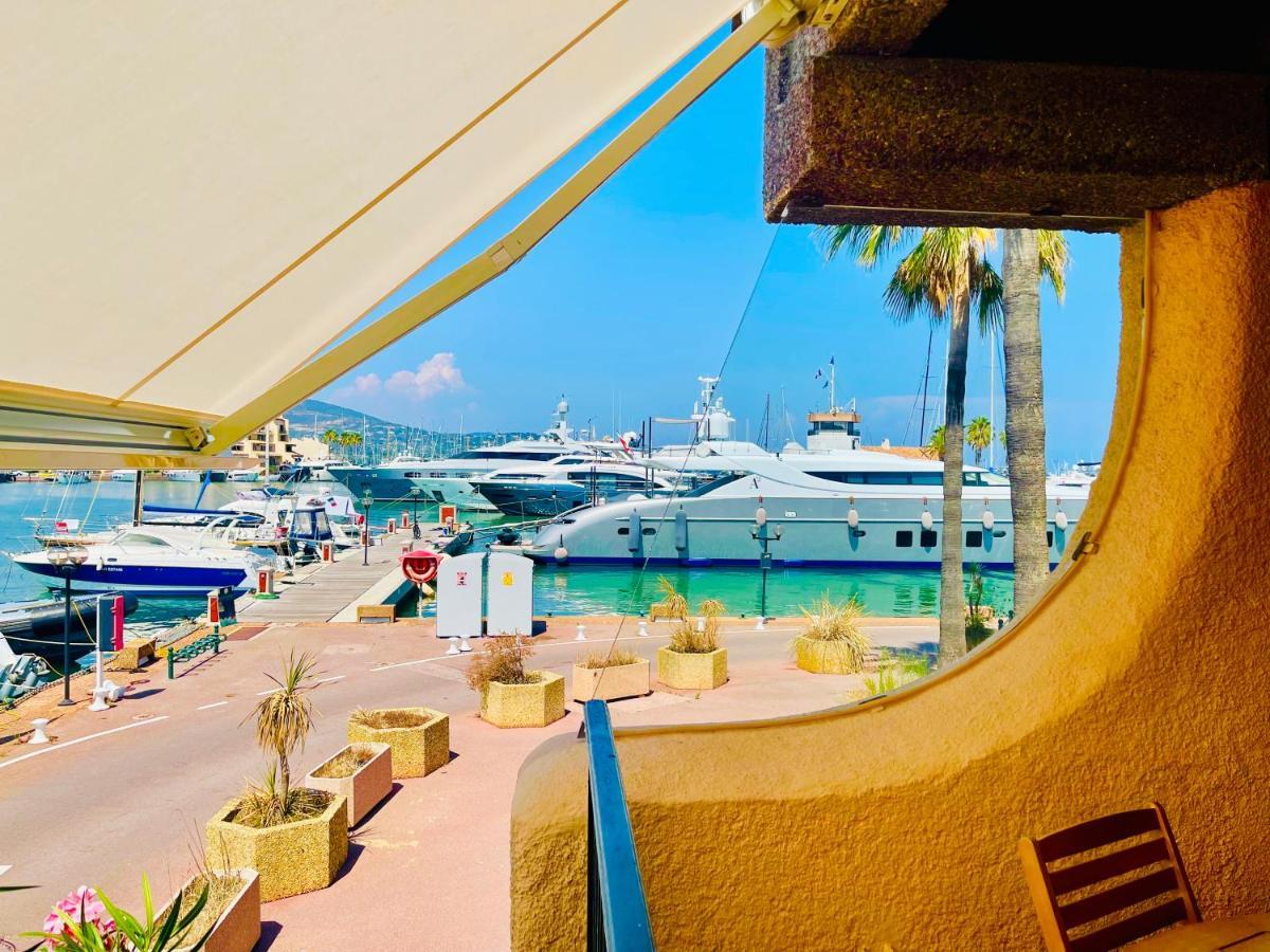 Ferienwohnung Yachts view, 100m Beach Saint-Tropez, Fiber Wifi High speed Cogolin Exterior foto